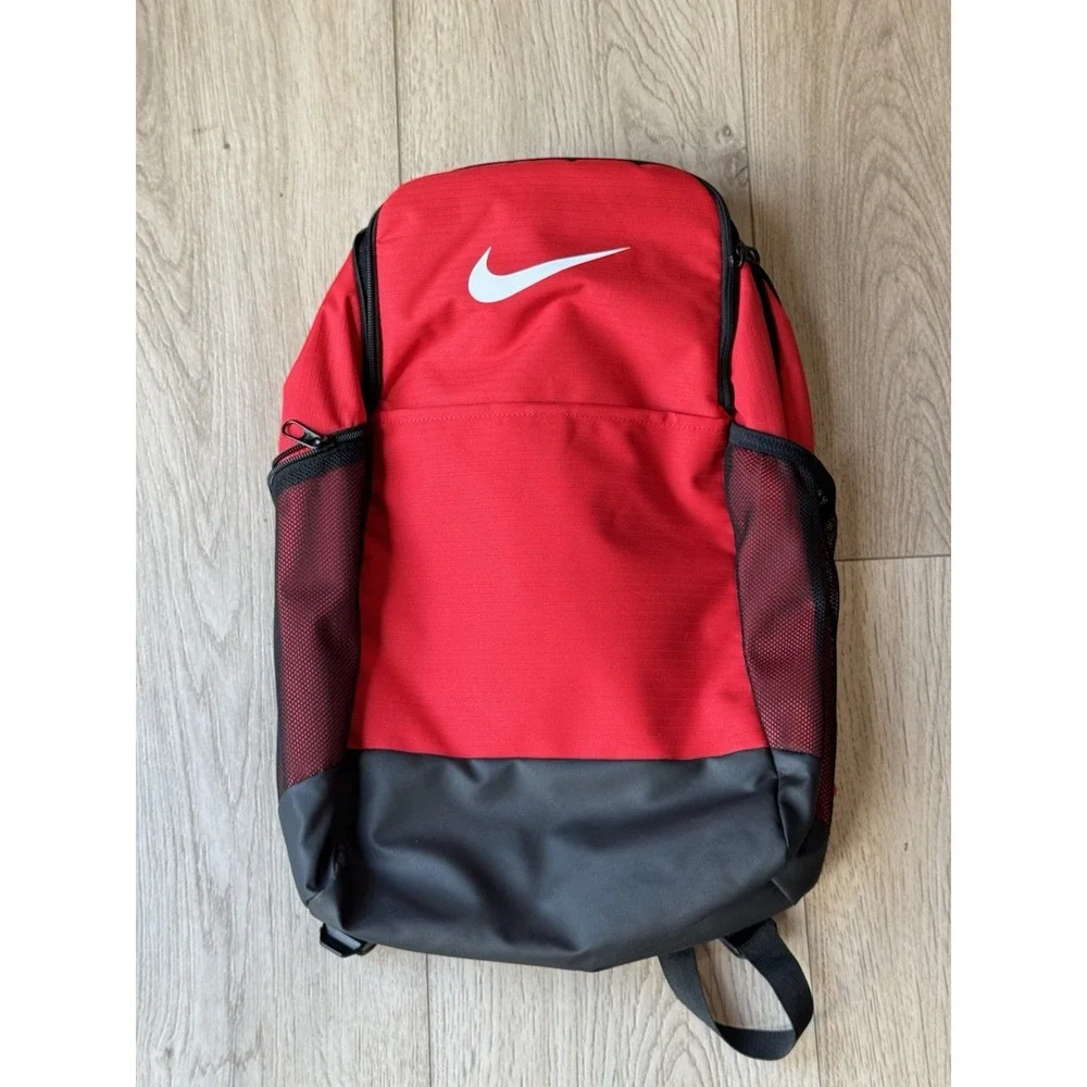 Nike Brasilia 9.5 Backpack Medium Training Backpack NKDH7709 - Red Other
